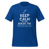 Bolus the propofol Unisex T-shirt-I love Veterinary
