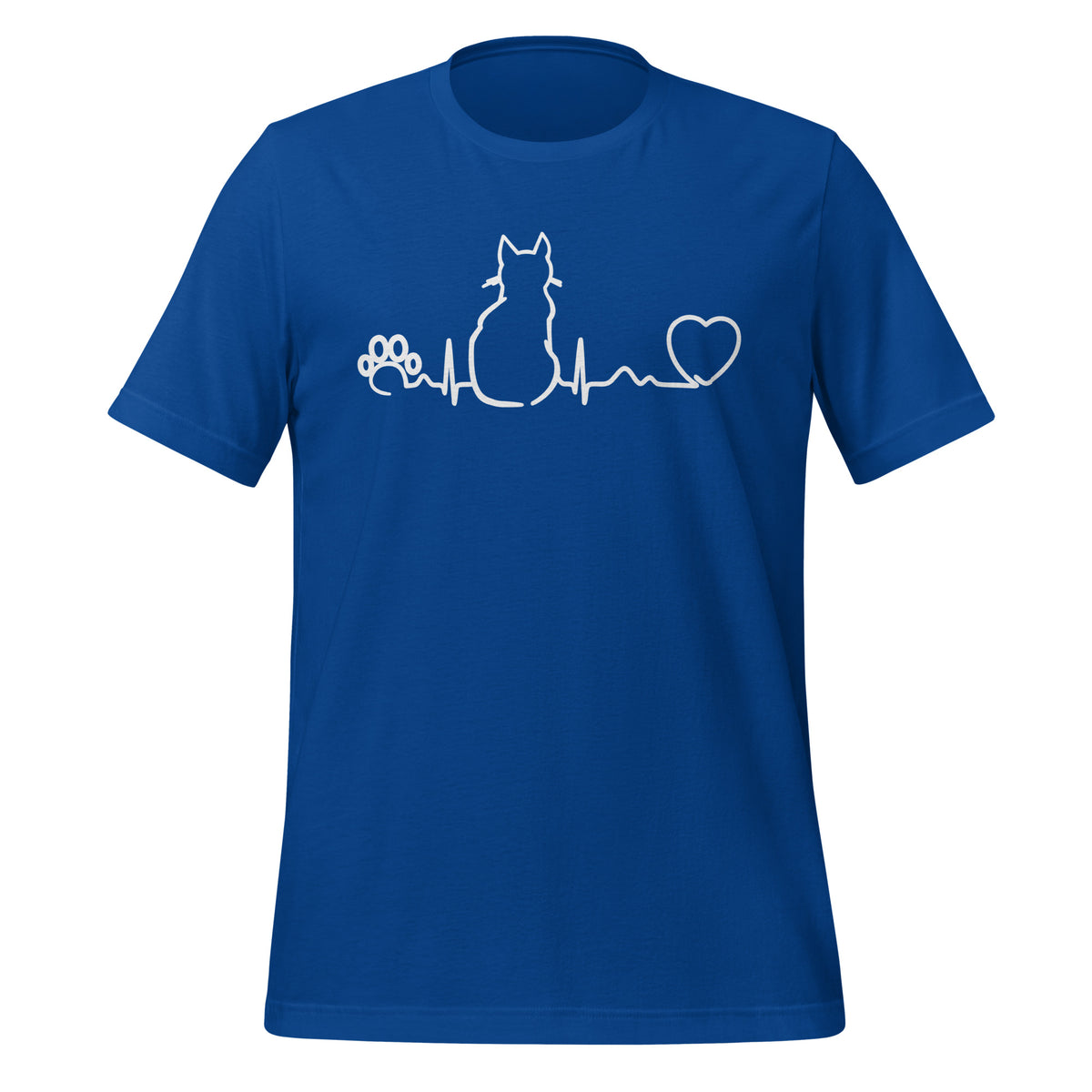 NOMV Cat Pulse Unisex T-Shirt-I love Veterinary