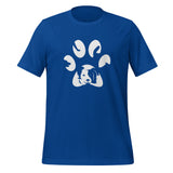 Dog Pawprint Unisex T-shirt-I love Veterinary