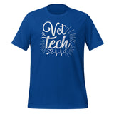 Vet Tech Stethoscope Pulse Unisex T-shirt-I love Veterinary