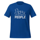 Dogs Are My Favorite People Unisex T-shirt-I love Veterinary