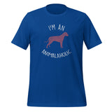 I'm an animalaholic Unisex T-shirt-I love Veterinary