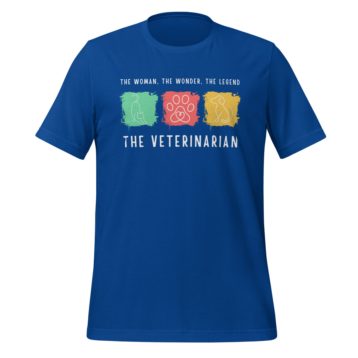 The woman, the wonder, the legend - the Veterinarian Unisex T-shirt-I love Veterinary