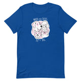 When life sucks pet a dog Unisex T-shirt-I love Veterinary