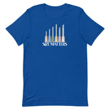 Size matters Unisex T-shirt-I love Veterinary