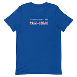 Vet receptionist are paw-some Unisex T-shirt-I love Veterinary
