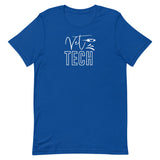 Vet Tech Needle Unisex T-shirt-I love Veterinary