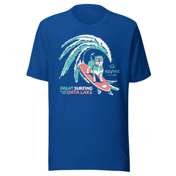 ezyVet Surf Dog Unisex T-shirt