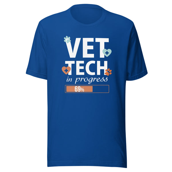 Vet Tech - In Progress Unisex t-shirt