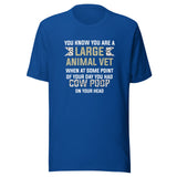 Cow poop on your head Unisex T-shirt