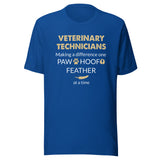 Vet Tech - Making a Difference  Unisex T-shirt