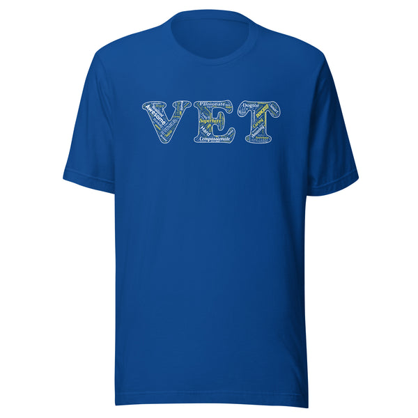 Vet Typography Unisex T-Shirt