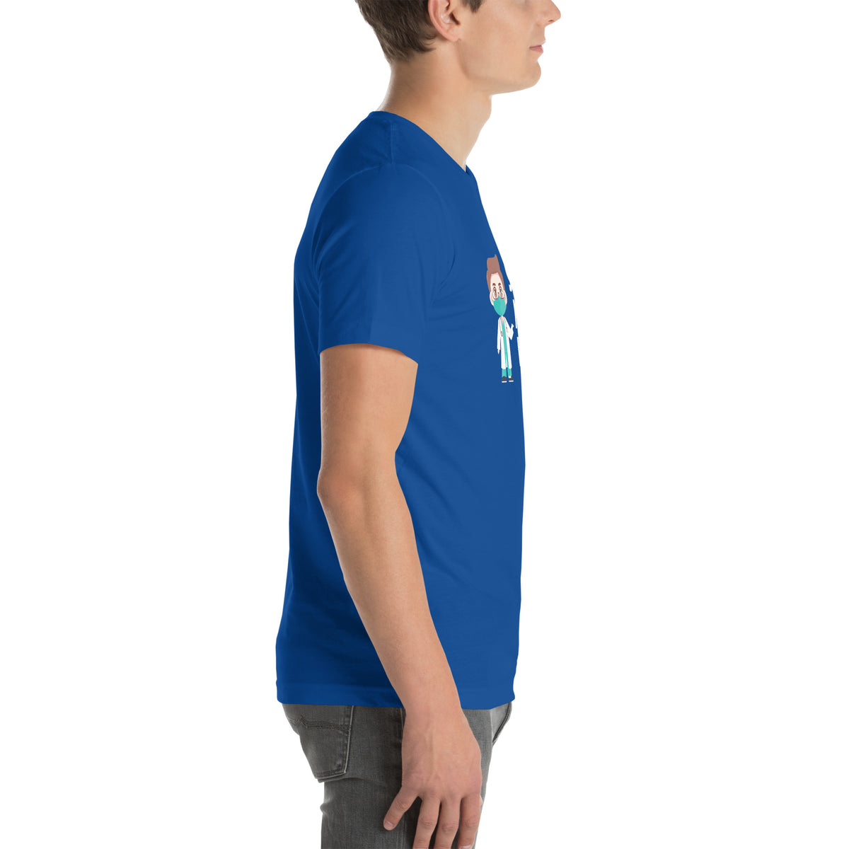 Spay, neuter, vaccinate! Unisex T-shirt-I love Veterinary