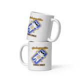 Gabapentin vibes only White glossy mug-I love Veterinary