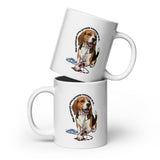 Nice catheter! White glossy mug-I love Veterinary