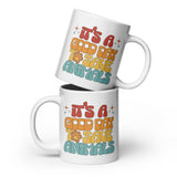 It's a good day to save animals White glossy mug-I love Veterinary