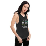 The road to my heart is paved with paw prints Women's Tank Top-I love Veterinary