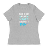 All my Scrubs are dirty Women's T-Shirt-I love Veterinary