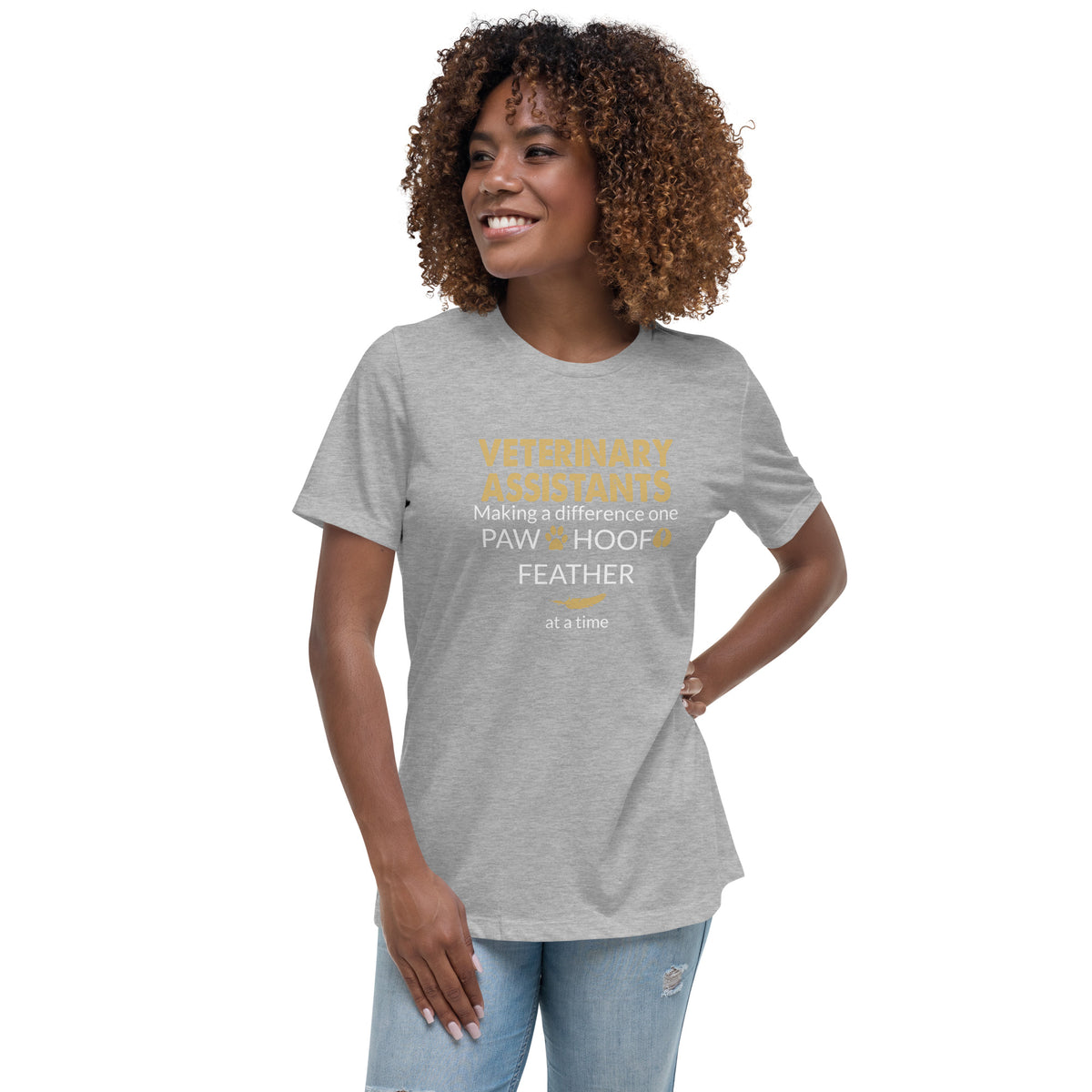 Vet Assistant - Making a Difference Women's T-Shirt