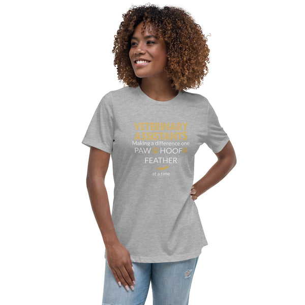 Vet Assistant - Making a Difference Women's T-Shirt