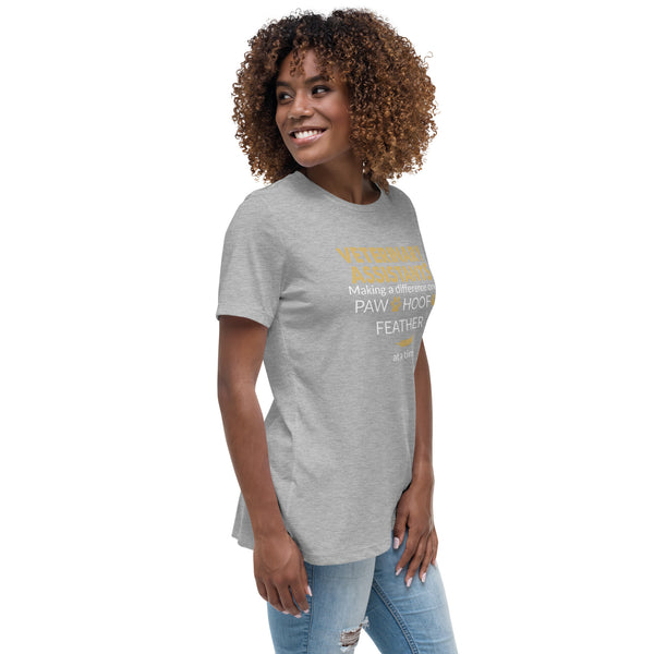 Vet Assistant - Making a Difference Women's T-Shirt