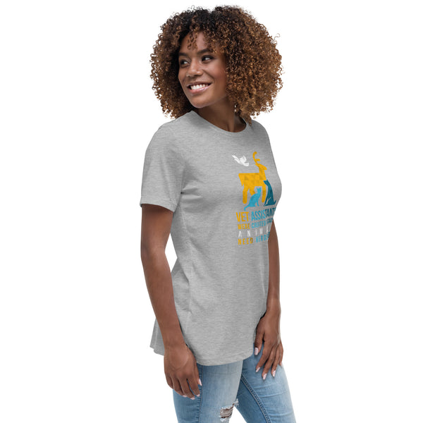 Vet assistants were created because animals need heroes too Women's T-Shirt