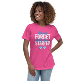 Never forget why you started Women's T-Shirt-Women's Relaxed T-shirt | Bella + Canvas 6400-I love Veterinary