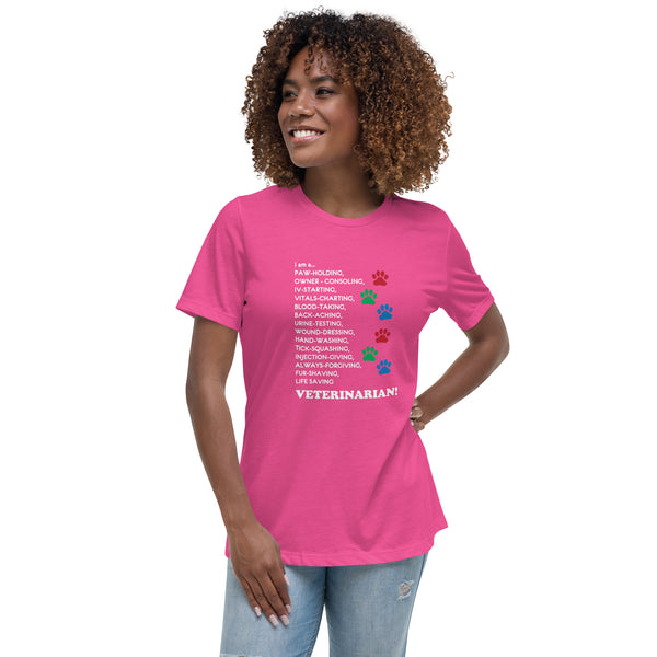 I am a... Veterinarian Women's T-Shirt-I love Veterinary