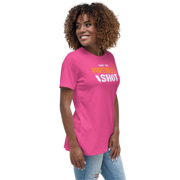 Time for Portobello shot Women's T-Shirt-Women's Relaxed T-shirt | Bella + Canvas 6400-I love Veterinary