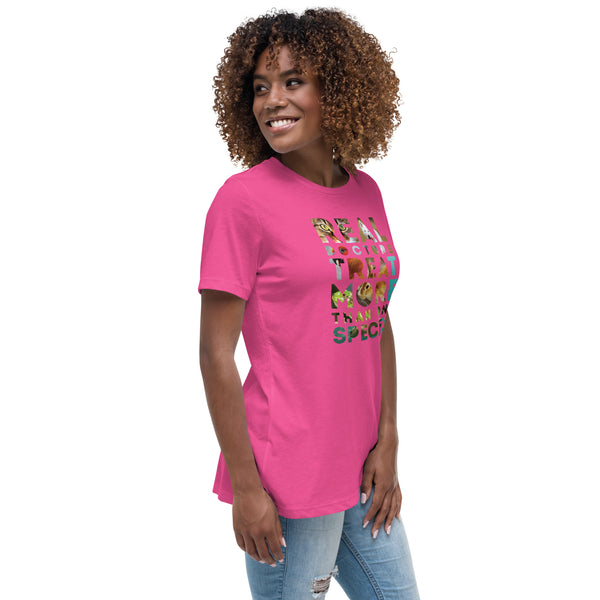 Real doctors treat more than one species Women's T-Shirt-I love Veterinary