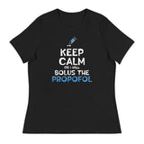 Bolus the propofol Women's T-Shirt-I love Veterinary