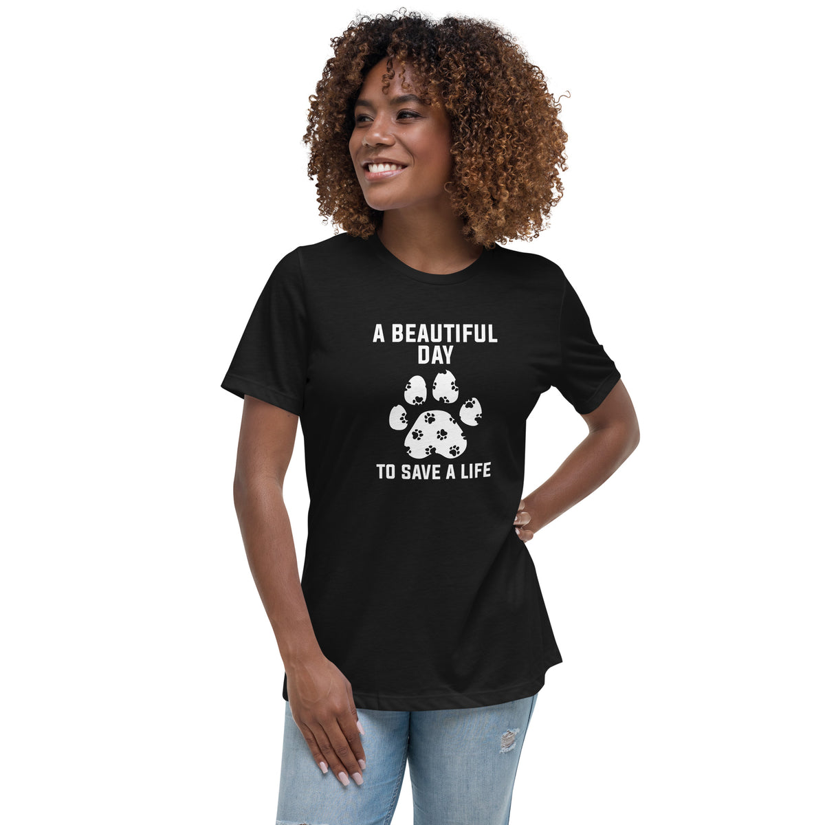 A beautiful day to save a life Women's T-Shirt-I love Veterinary