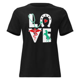 Equine Love Women's T-Shirt-I love Veterinary
