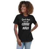 Coffee and dogs Women's T-Shirt