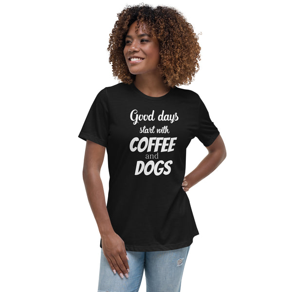 Coffee and dogs Women's T-Shirt
