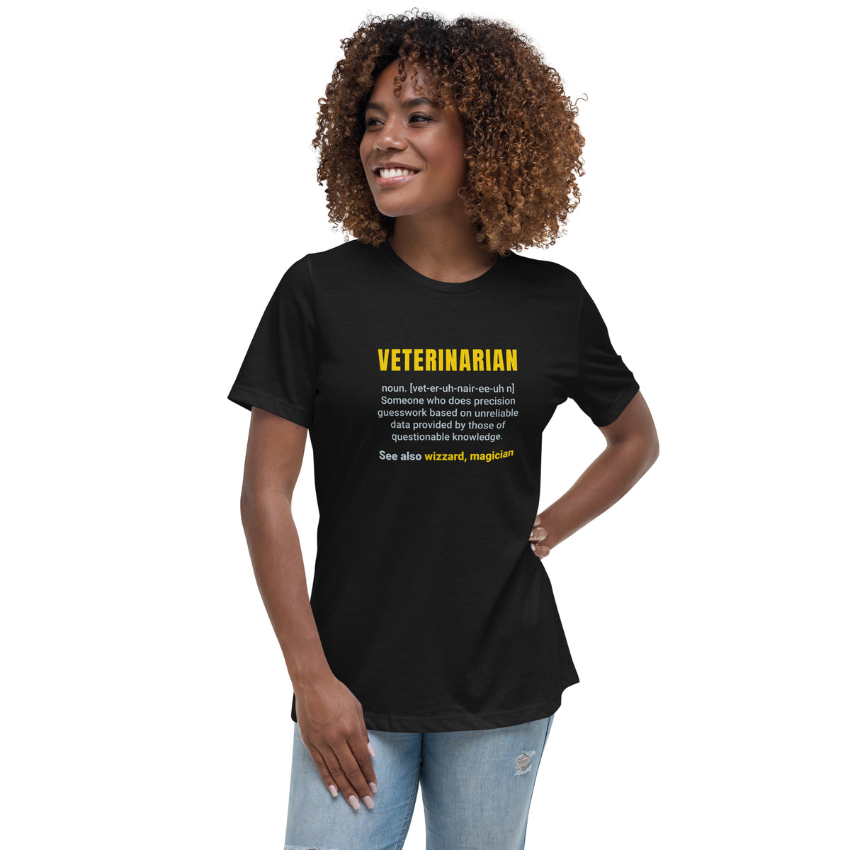 Veterinarian Definition Women's T-Shirt