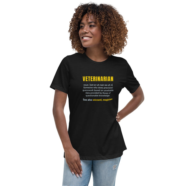Veterinarian Definition Women's T-Shirt