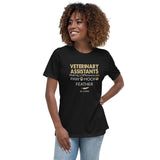 Vet Assistant - Making a Difference Women's T-Shirt