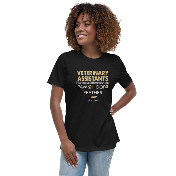 Vet Assistant - Making a Difference Women's T-Shirt