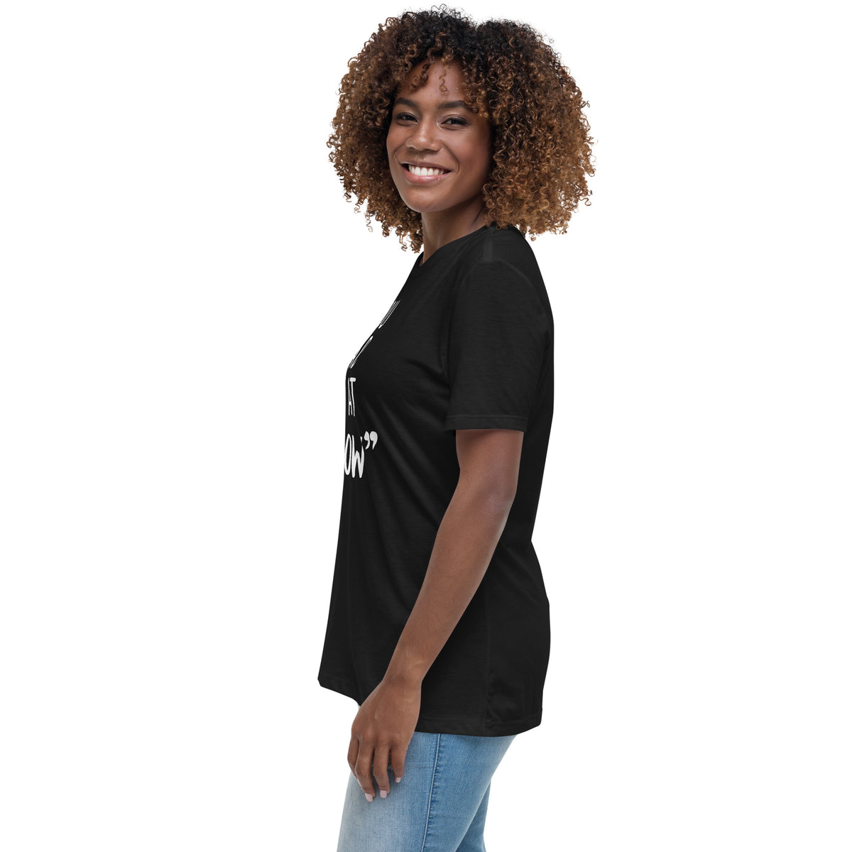 You had me at "meow" Women's Relaxed T-Shirt-Women's Relaxed T-shirt | Bella + Canvas 6400-I love Veterinary