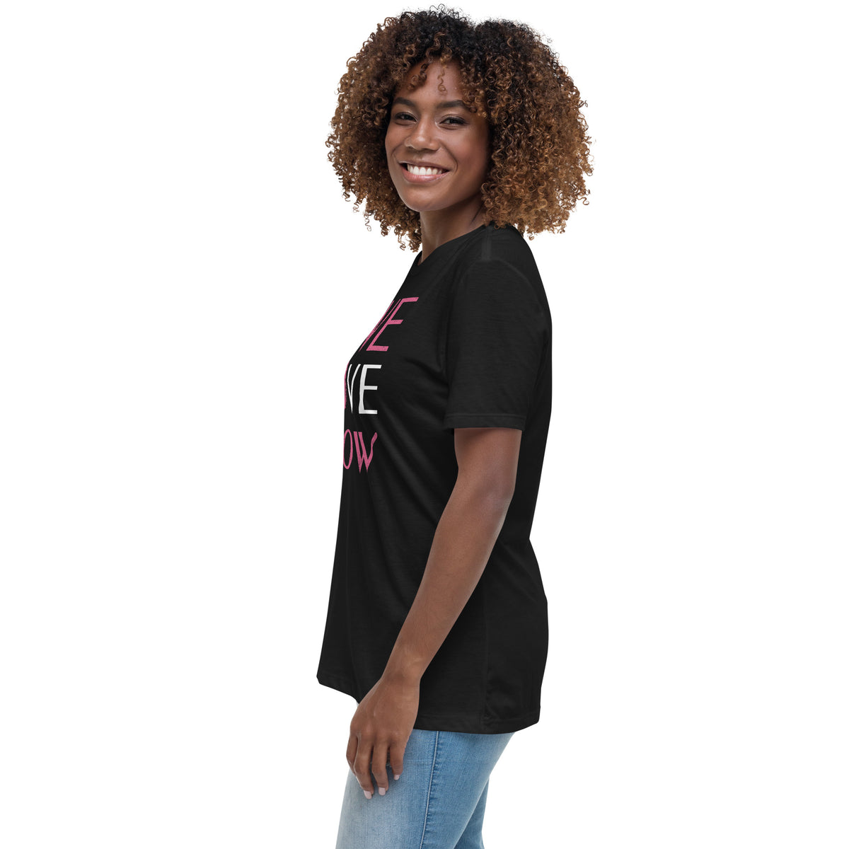 Live, Love, Meow Women's Relaxed T-Shirt-Women's Relaxed T-shirt | Bella + Canvas 6400-I love Veterinary