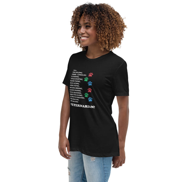 I am a... Veterinarian Women's T-Shirt-I love Veterinary