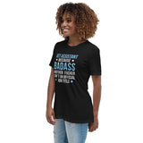 Vet Assistant because badass mother fucker isn't an official job Women's T-Shirt