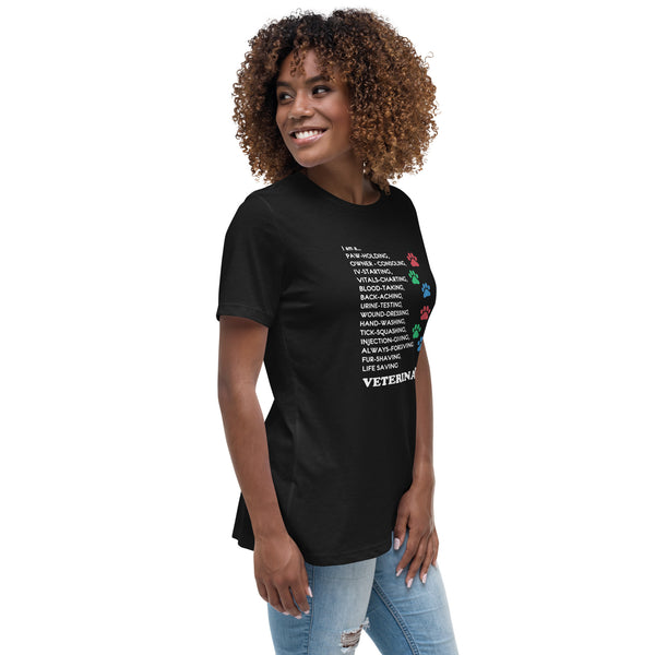 I am a... Veterinarian Women's T-Shirt-I love Veterinary