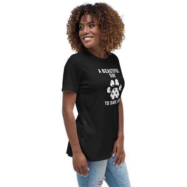 A beautiful day to save a life Women's T-Shirt-I love Veterinary