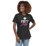 I do butt stuff Women's T-Shirt-Women's Relaxed T-shirt | Bella + Canvas 6400-I love Veterinary