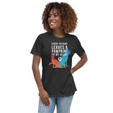 Every patient leaves a pawprint on my heart Women's T-Shirt-I love Veterinary