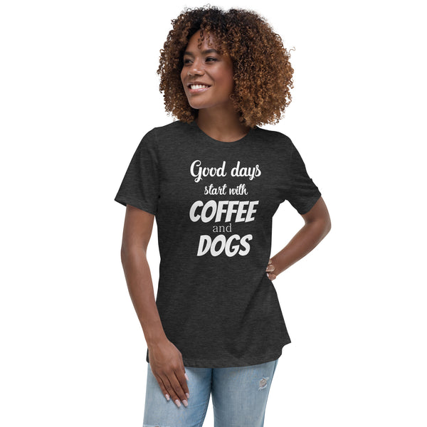 Coffee and dogs Women's T-Shirt
