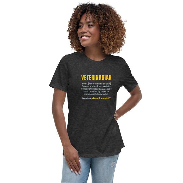 Veterinarian Definition Women's T-Shirt