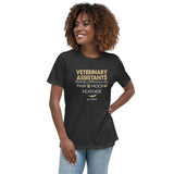 Vet Assistant - Making a Difference Women's T-Shirt